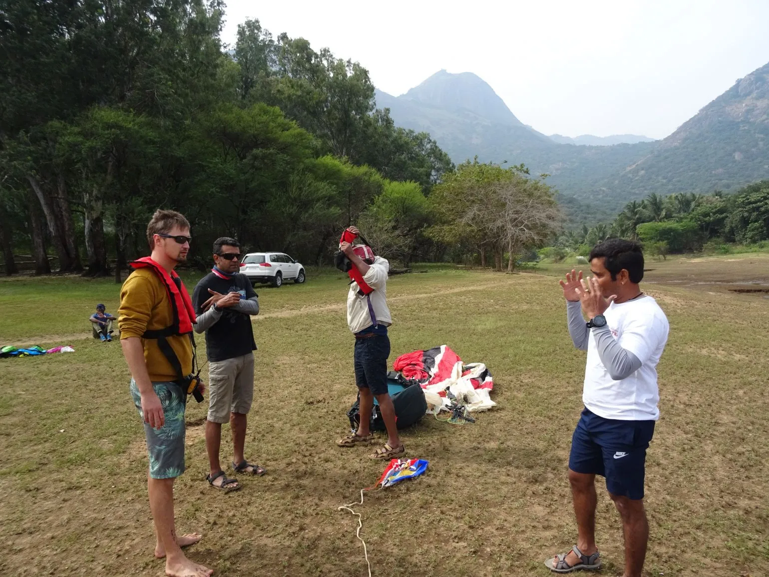 Winch Paragliding in Tamil Nadu