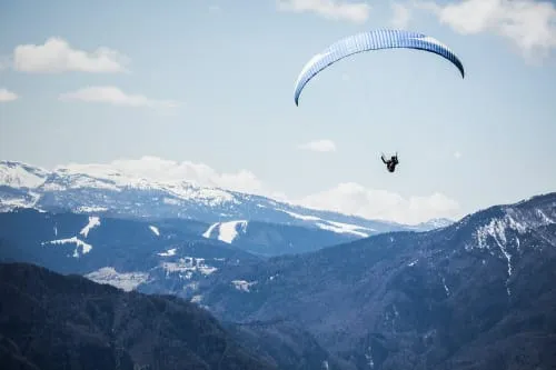 paragliding image.
